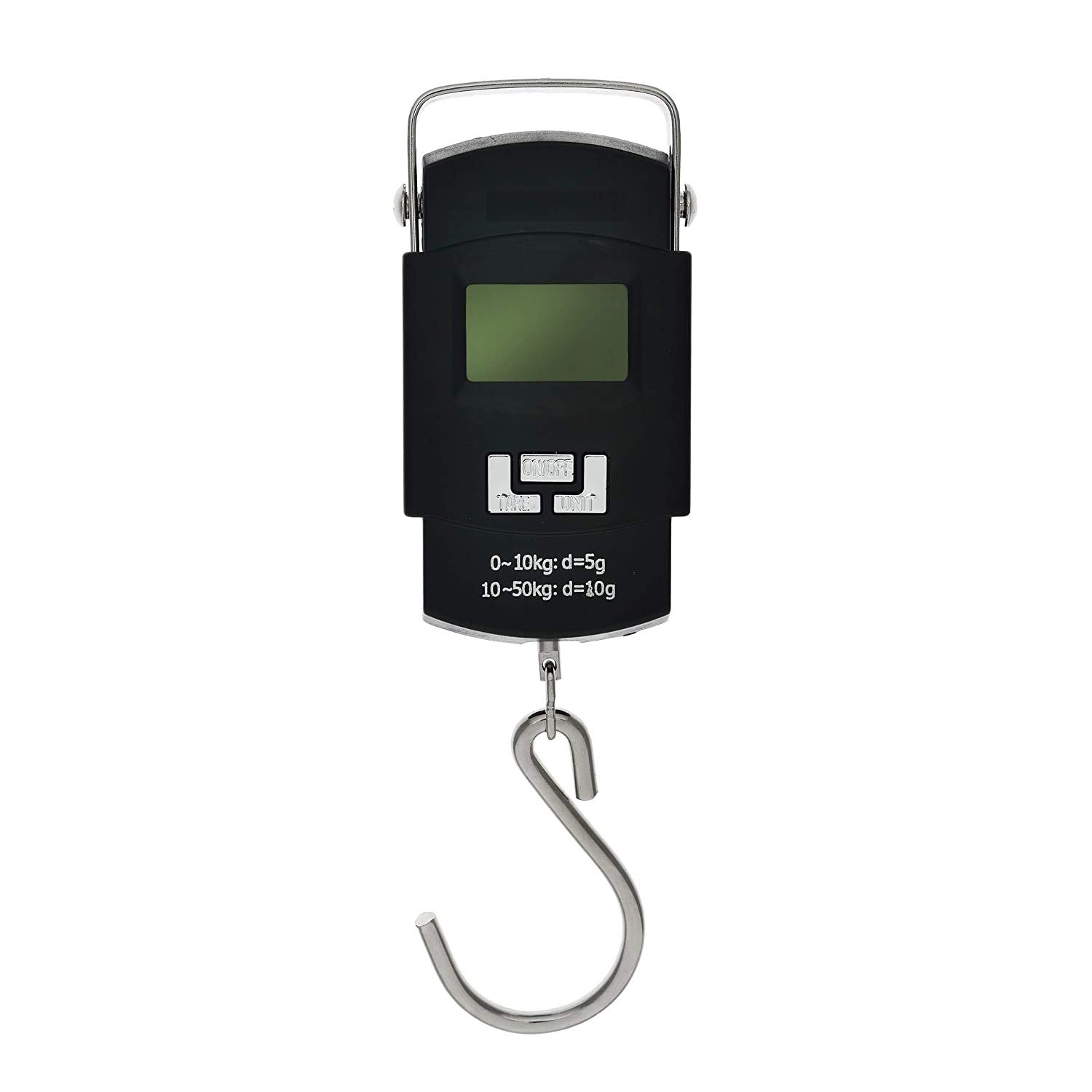 FIXER Electronic Portable Fishing Hook Type Digital LED Screen Luggage Weighing Scale, 50 kg Digital Weighing Scale (Black - Image 4