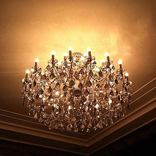 LED Candelabra Light Bulbs, White 6500K, E14 Base, 7W Candle Light Bulbs, Non-Dimmable, 220V, 10 Pack - Image 8