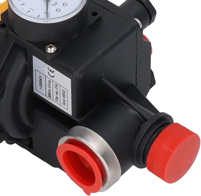 Electric Pump Pressure Switch with Regulator & Gauge – 220-240V | Made in Italy | Automatic Control for Garden, Home, and Greenhouse Use - Image 4