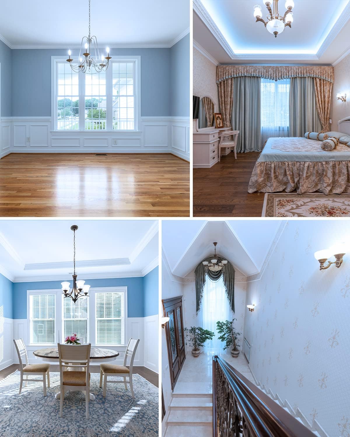 LED Candelabra Light Bulbs, White 6500K, E14 Base, 7W Candle Light Bulbs, Non-Dimmable, 220V, 10 Pack - Image 6