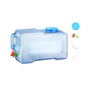 25L Plastic Water Jug with Spout – Food-Grade PC | Portable Water Storage for Camping, Travel & Home Use